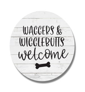 Waggers And Wigglebutts Welcome Whitewash Circle
